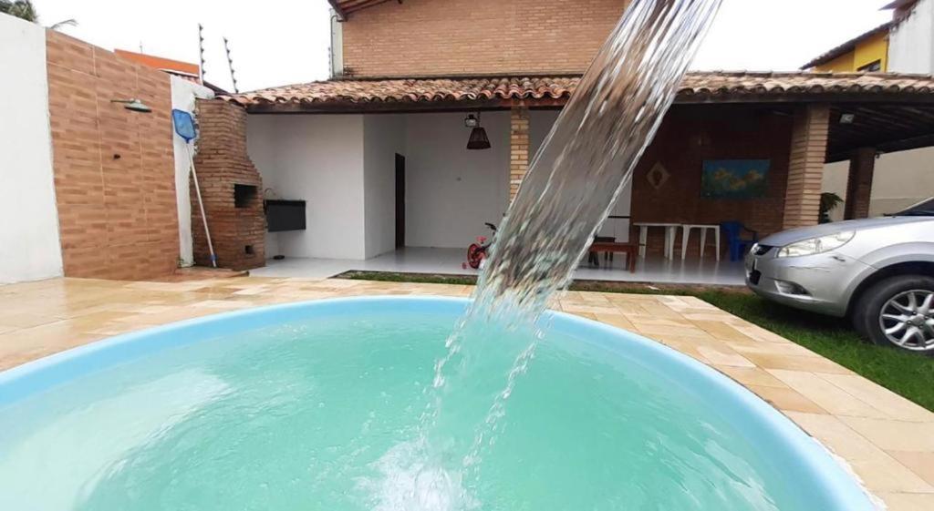Casa Duplex Com 2 Suites Com Ar Condicionado ,100M Da Praia - Barra De Sao Miguel, A 8 Minutos Da Praia Do Gunga E A 3 Da Praia Bonita! Condominio Com Piscina E Churrasqueira! Ngoại thất bức ảnh
