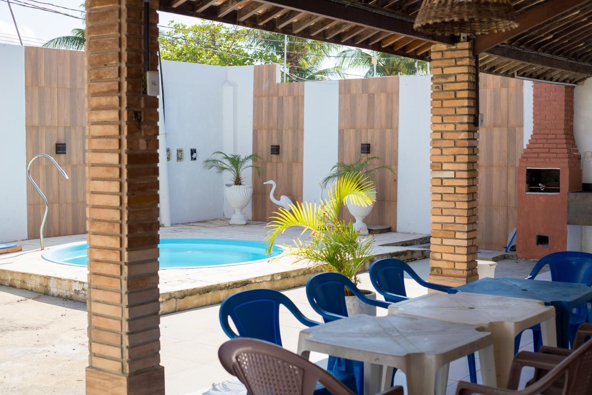 Casa Duplex Com 2 Suites Com Ar Condicionado ,100M Da Praia - Barra De Sao Miguel, A 8 Minutos Da Praia Do Gunga E A 3 Da Praia Bonita! Condominio Com Piscina E Churrasqueira! Ngoại thất bức ảnh