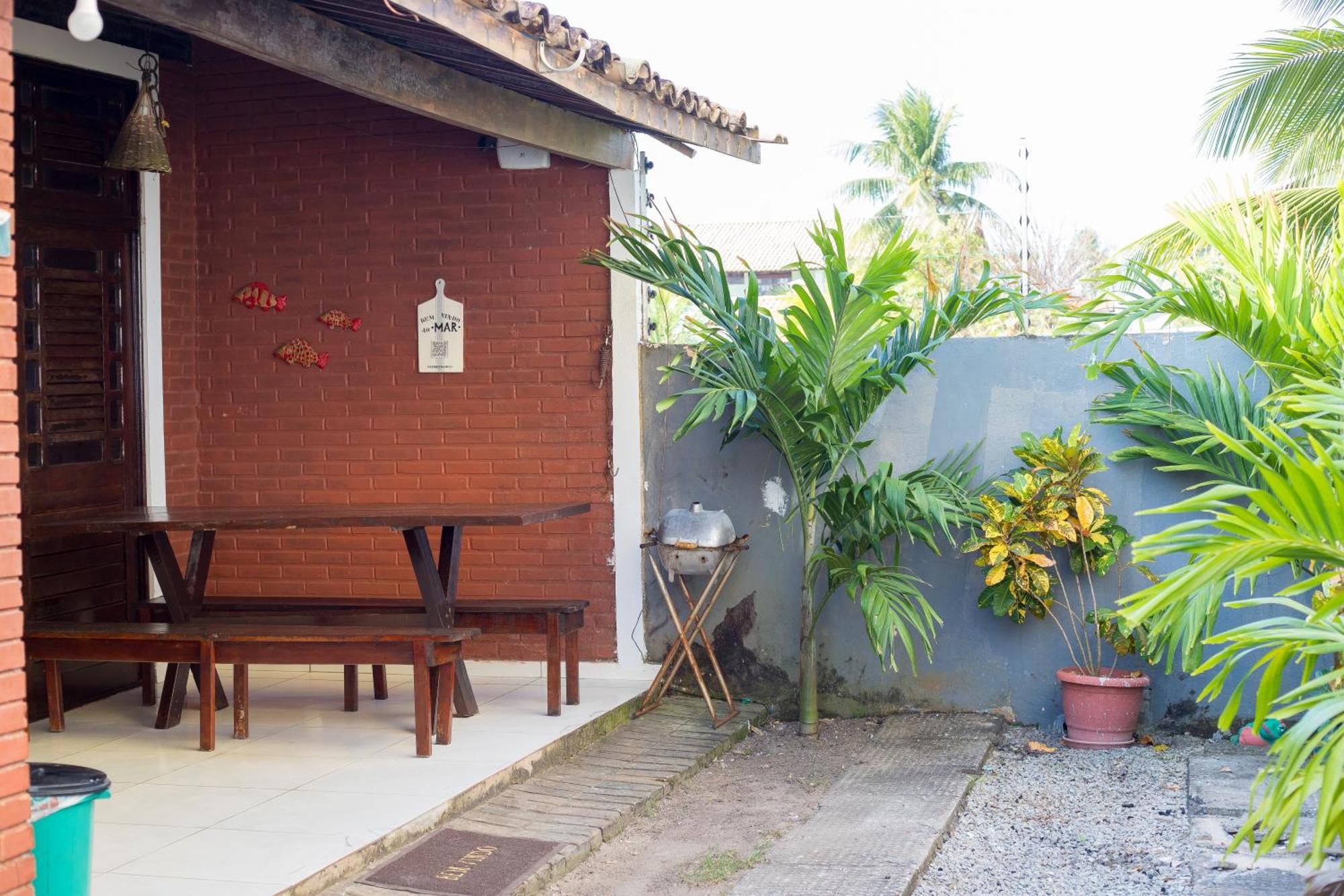Casa Duplex Com 2 Suites Com Ar Condicionado ,100M Da Praia - Barra De Sao Miguel, A 8 Minutos Da Praia Do Gunga E A 3 Da Praia Bonita! Condominio Com Piscina E Churrasqueira! Ngoại thất bức ảnh